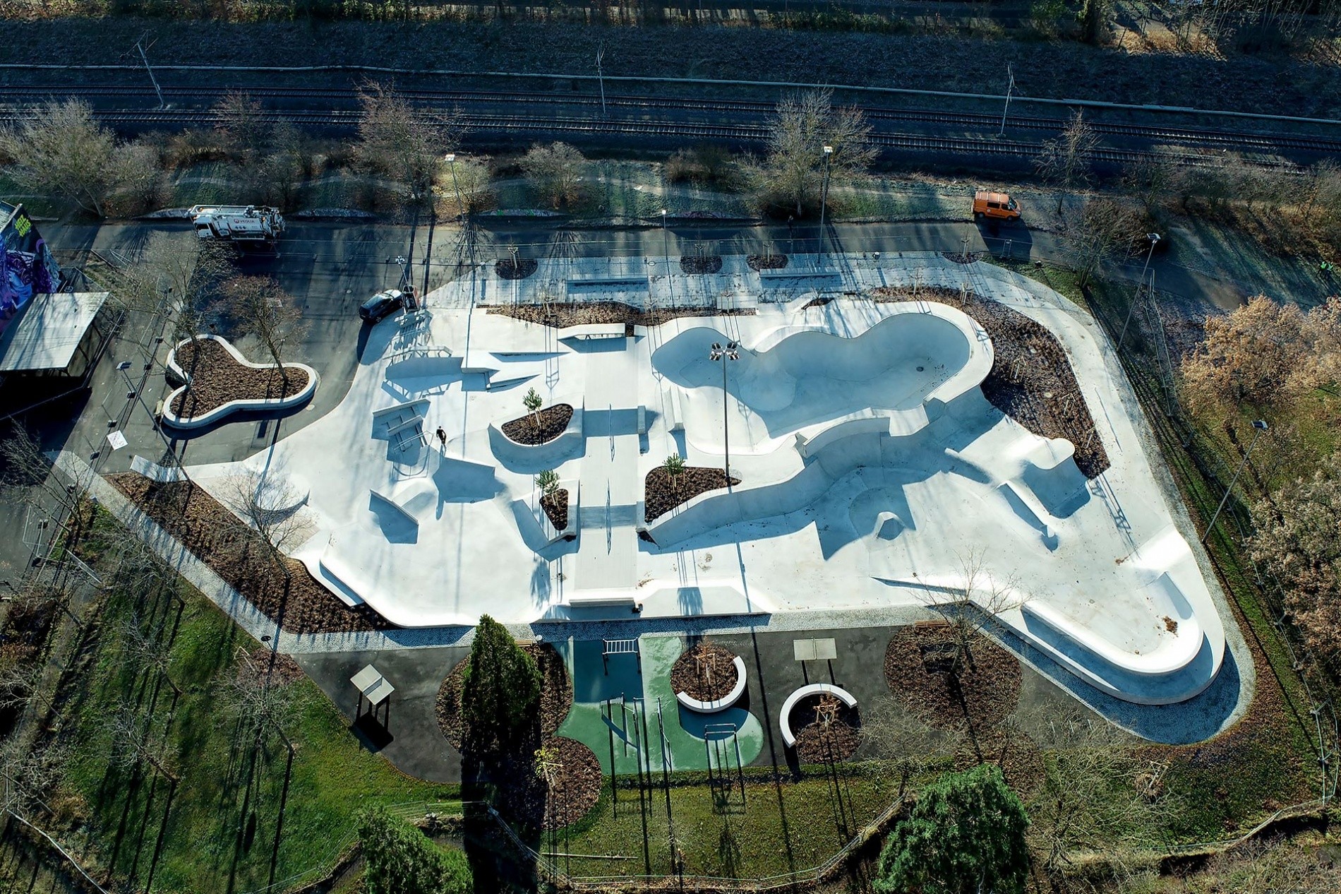 Grünau Parkalle skatepark